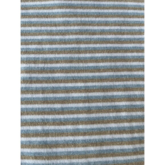 US Polo Assn Blue, Brown, White Striped Polo Shirt Men’s Size L - Picture 6 of 6